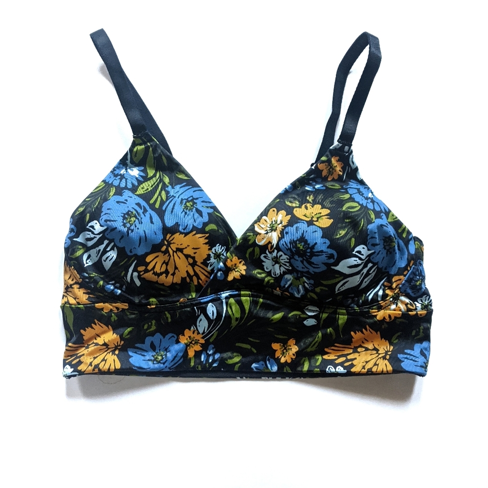 Adore Me Floral Print Bra NWT Size Small